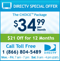 DIRECTV special promotion