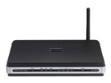 D-Link ADSL2/2+ Modem/Wireless Router 4-Port Switch, 802.11g, QoS