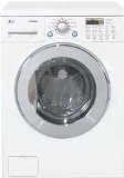 LG WM3431HW 24, 2.44 Cu. Ft. Washer/Dryer Combo (White)