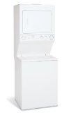 Frigidaire FGX831FS 27-Inch Stacked Washer/Dryer Gas Laundry Center, White