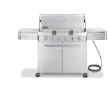 Weber 1850001 Summit S-620 Natural Gas Grill, Stainless Steel