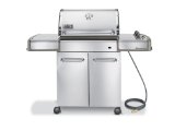 Weber 3870001 Genesis S-310 Natural Gas Grill, Stainless Steel
