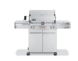 Weber 2740001 Summit S-470 Grill, Propane, Stainless Steel