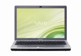 Sony VAIO VGN-SR250J/H 13.3-Inch Laptop (2.26 GHz Intel Core 2 Duo P8400 Processor, 4 GB RAM, 320 GB Hard Drive, Vista Premium) Grey
