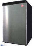 Igloo FR465 4.6-Cu-Ft Refrigerator, Stainless Steel Door