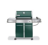 Weber 3747001 Genesis E-310 Propane Grill, Dark Green